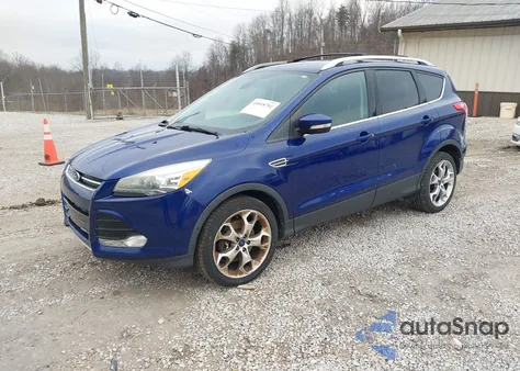 2014 Ford Escape Titanium from USA, damaged, VIN 1FMCU9J9XEUB68730